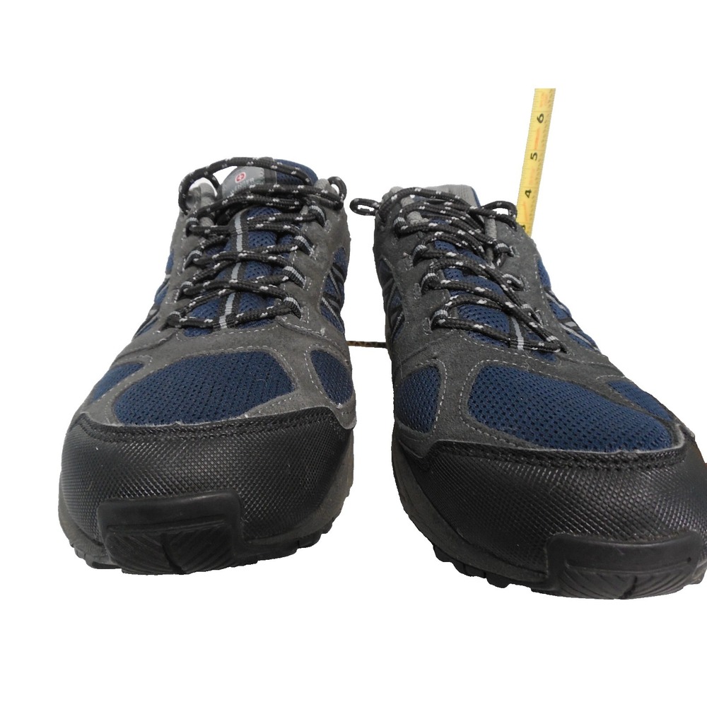 Wenger Swiss Military Hiking Shoes Men's Size 10 USA Blue / Charcoal